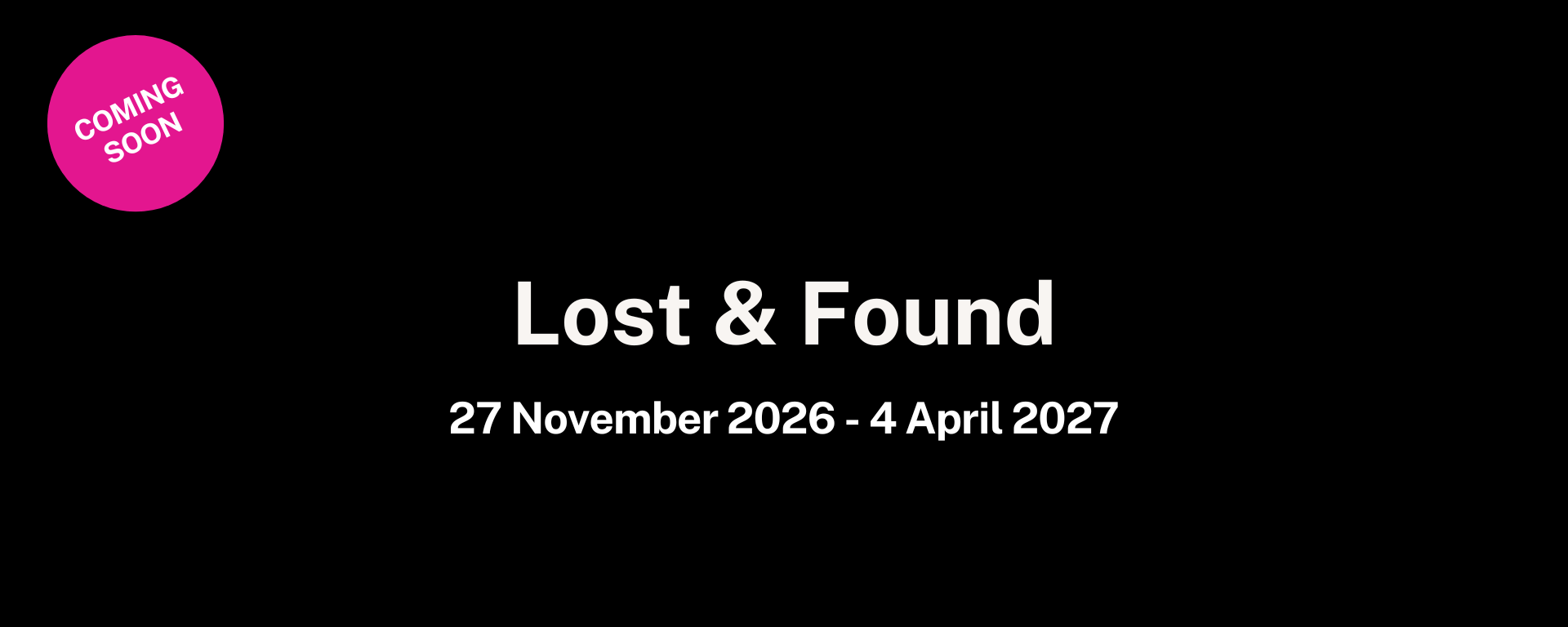 Lost & Found