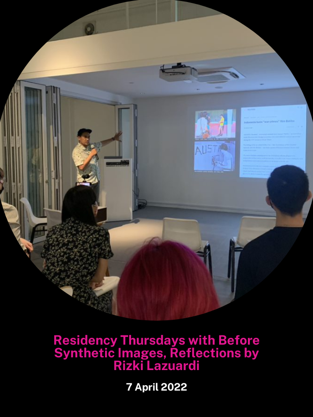 Residency Thursday with Rizki Lazuardi