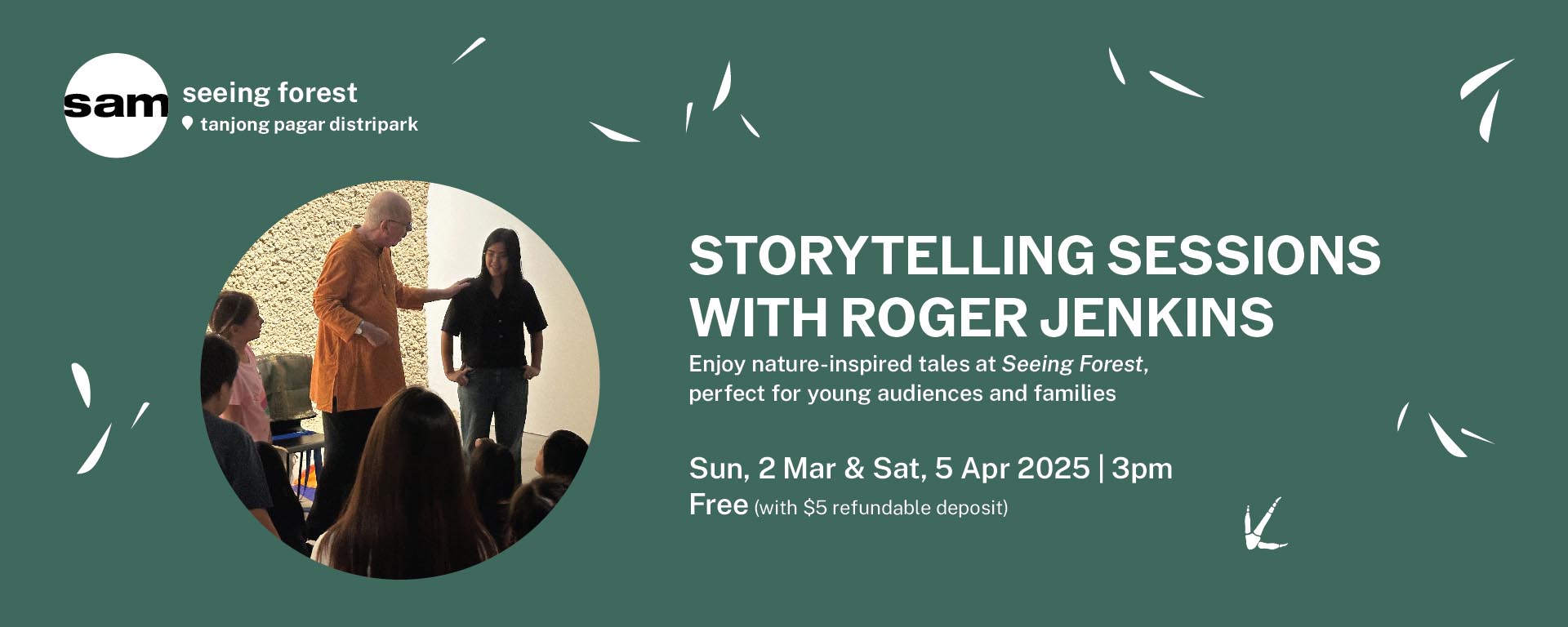 Storytelling Sessions with Roger Jenkins