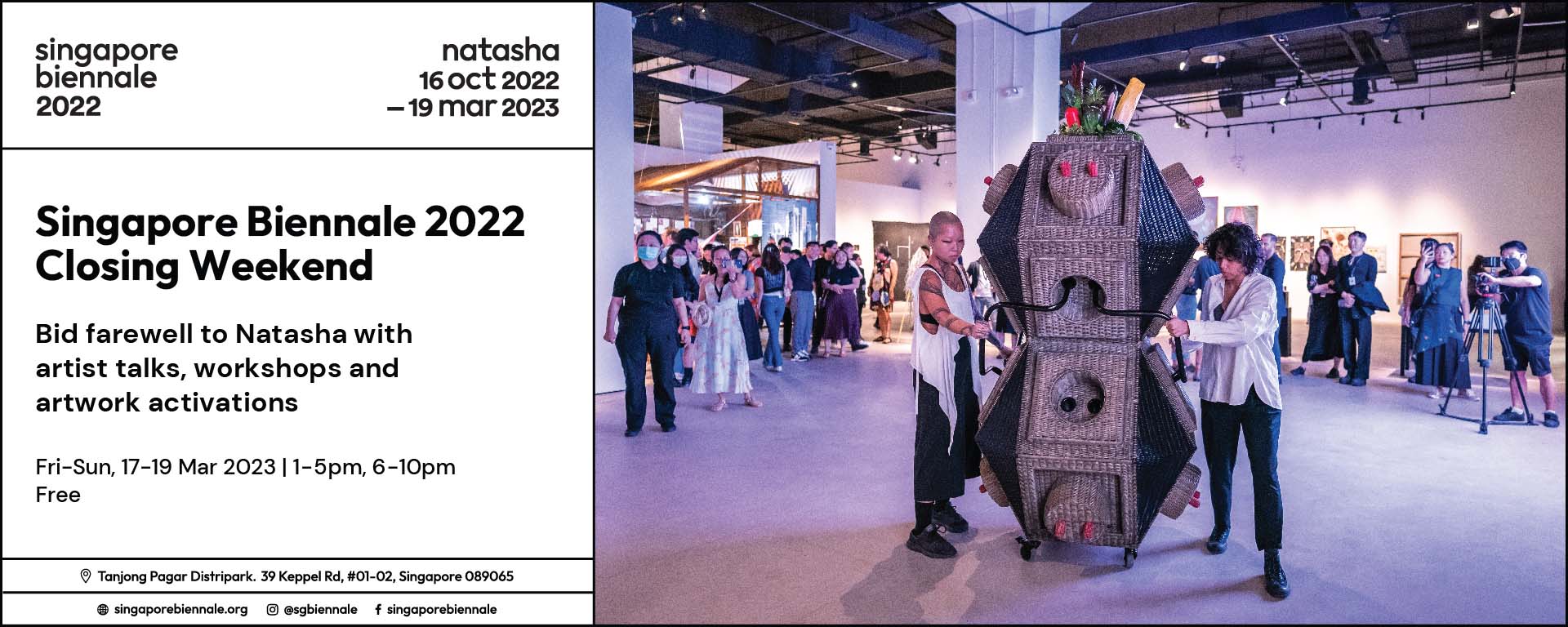 Singapore Biennale 2022 Closing Weekend