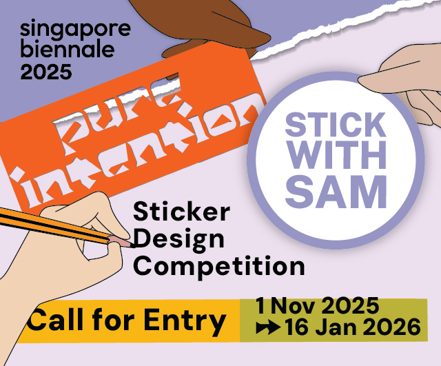 Stick with SAM Design Competition Singapore Biennale 2025