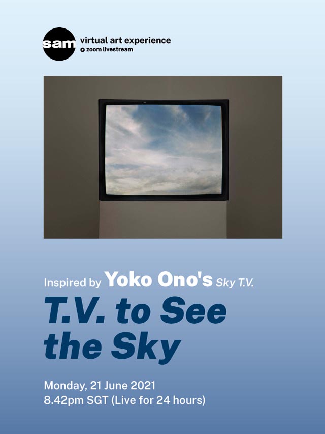 T.V. to See the Sky: Inspired by Yoko Ono’s 'Sky T.V.'