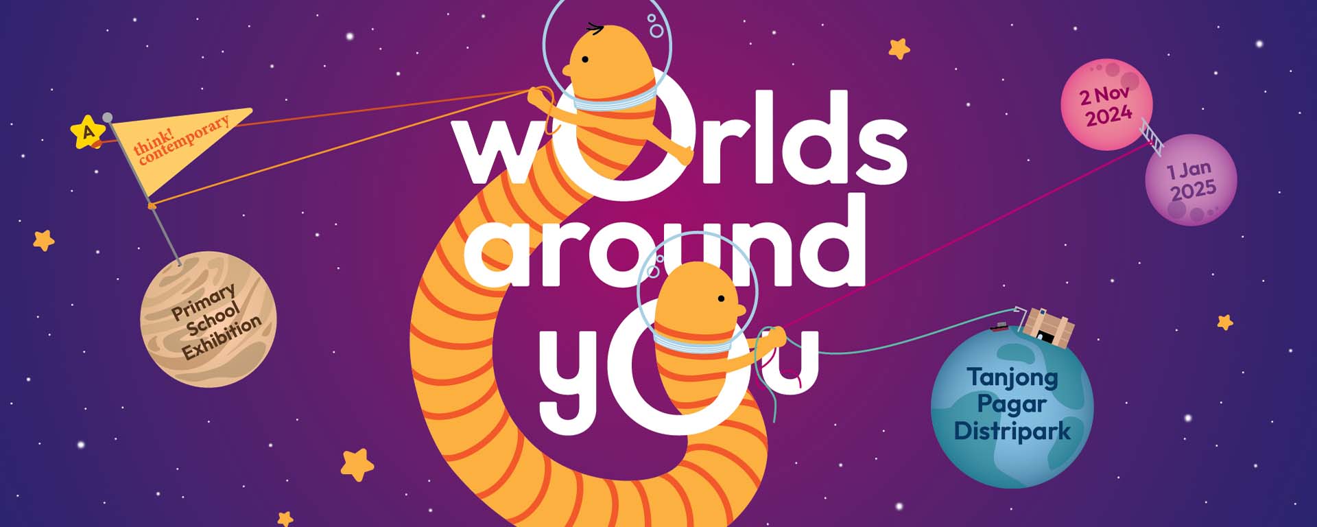 Worlds Around You: A Think! Contemporary Primary School Exhibition