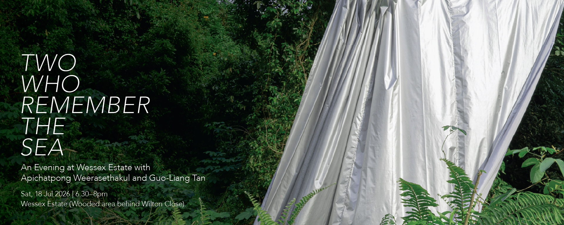Two Who Remember the Sea: An Evening at Wessex Estate with Apichatpong Weerasethakul and Guo-Liang Tan 